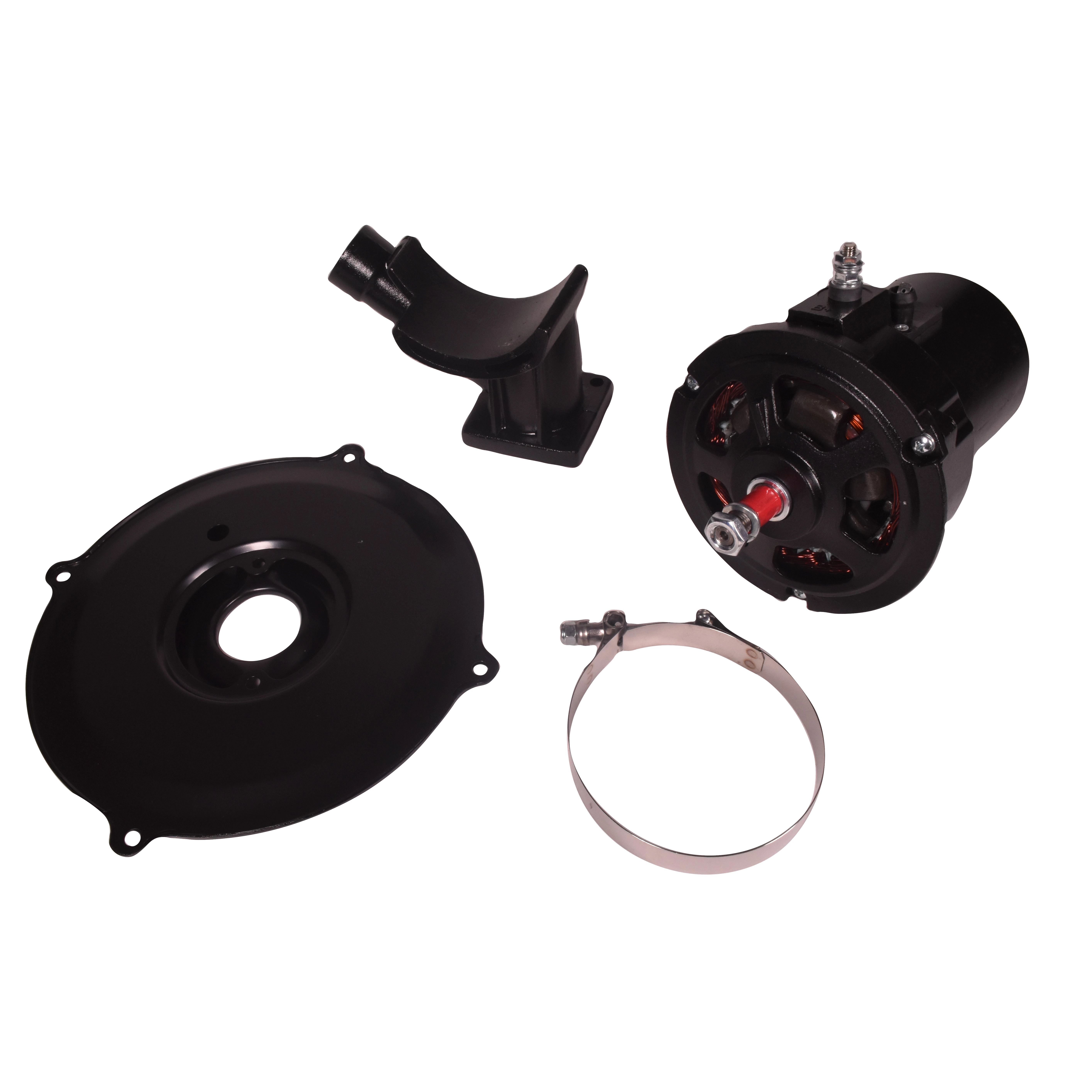 Alternator Conversion Kit, 60 Amp for Type 1 VW, BLACK VW Beetle, VW ...